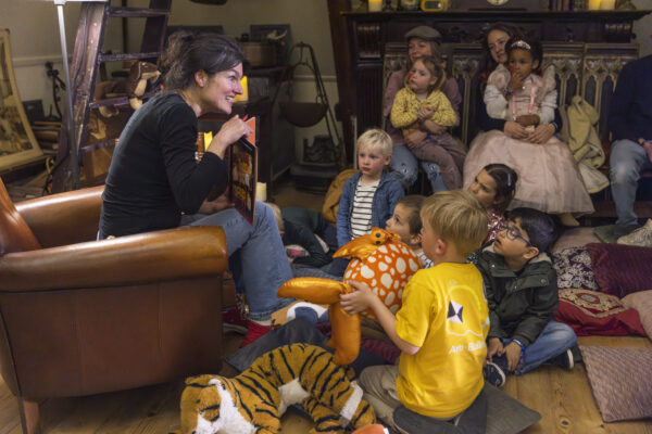 Een toren van tijgers