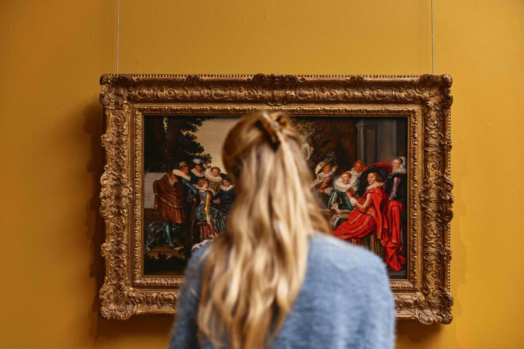 Diner en drankjes bij het museumcafé