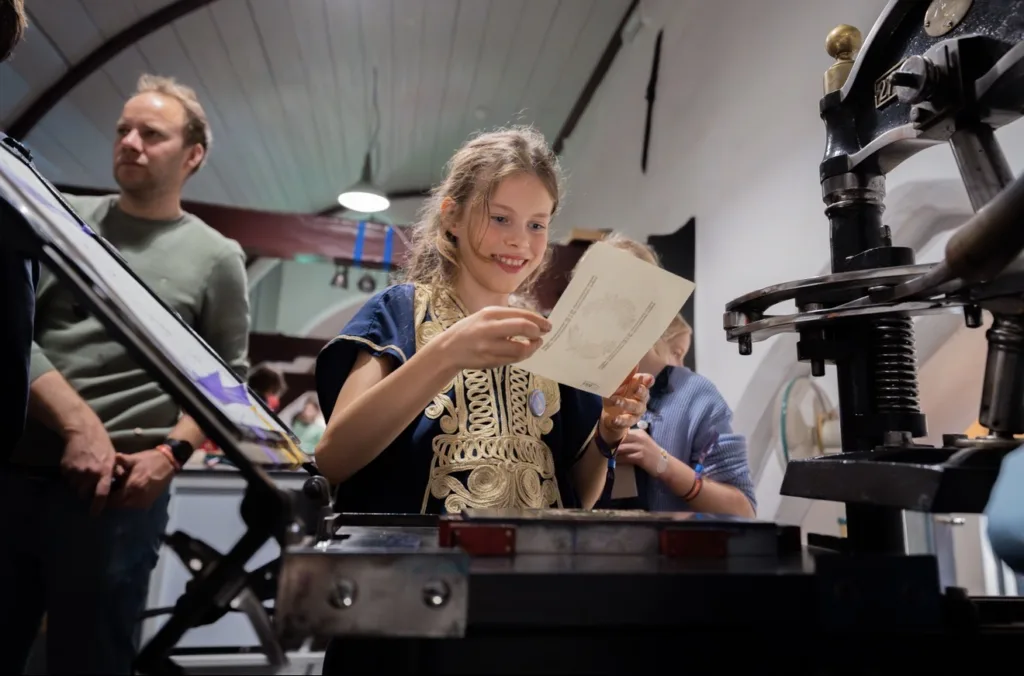 Workshop kaartjes drukken