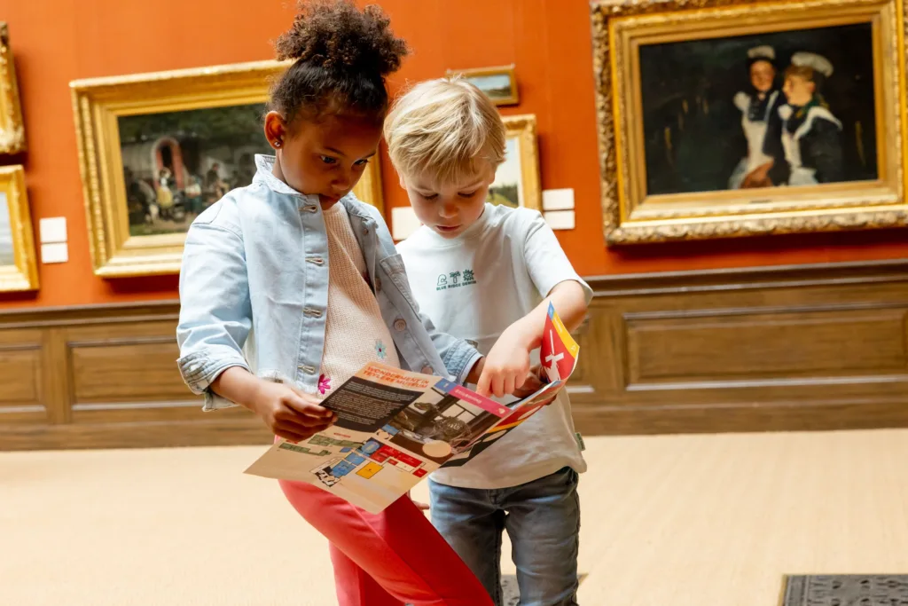 Speuren door het museum